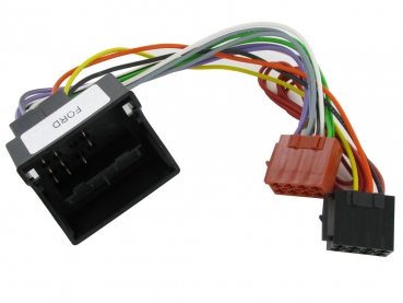 ISO Radioadapterkabel Ford ab 2003 ohne Zündungsplus im Quadlockstecker (CT20FD07)