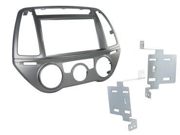 Radioblende Hyundai i20 ab 2012 mit manueller Klimaanlage (CT23HY33)