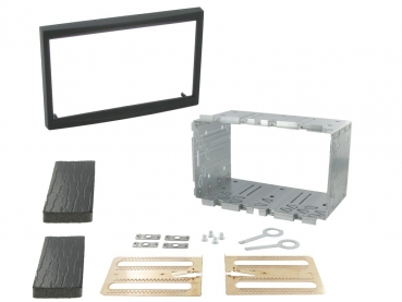 Radioblende Peugeot 207 und 307 ab 2006 (2 DIN Einbauset)(CT23PE01A)