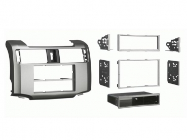 Radioblende Toyota 4 Runner ab 2010 (2 DIN Einbauset)