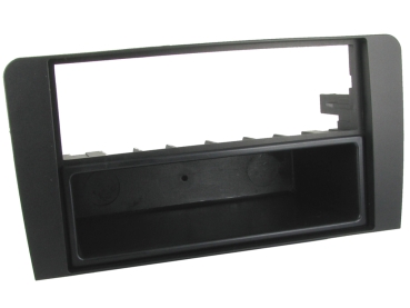 Radioblende Audi A3 ab 2003, A4 ab 2008 (1 DIN mit Ablagefach) (CT24AU09)