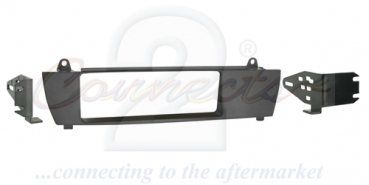 Radioblende BMW X3 E83 2004 bis 2010 Fahrzeuge ohne Navigation (1 DIN) (CT24BM07)