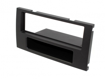 Radioblende Ford C-Max, Focus, Fusion ab 2004 schwarz (1 DIN mit Ablagefach) (CT24FD09)