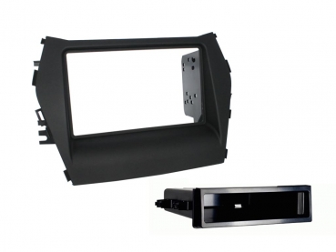 Radioblende Hyundai Santa Fe ab 2012 (1 & 2 DIN Einbauset) (CT24HY25)