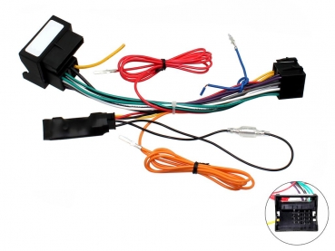 ISO Radioadapterkabel CTHUE-AU1 mit Zündlogik für Audi