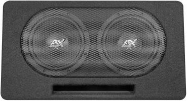 Preview: ESX DBX206Q 2x16.5cm Bassreflex Subwoofer