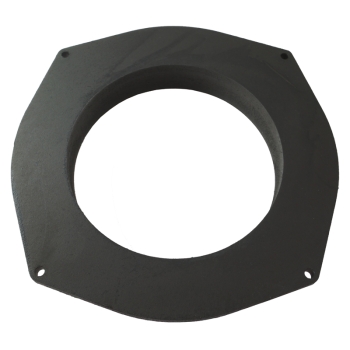 Preview: Lautsprecherringe BMW 1er, 3er, 5er, Z4 (165mm unter Vordersitz, MDF Version) )(LR04-003mdf)