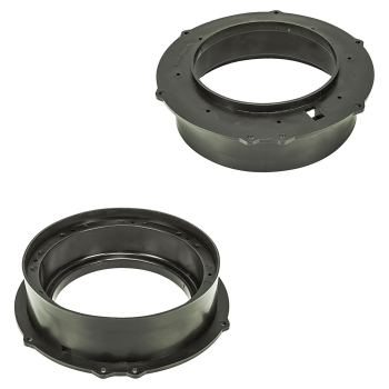 Lautsprecherringe Audi, VW, Seat, Skoda, Porsche (165mm Front und Heck Kunststoff)