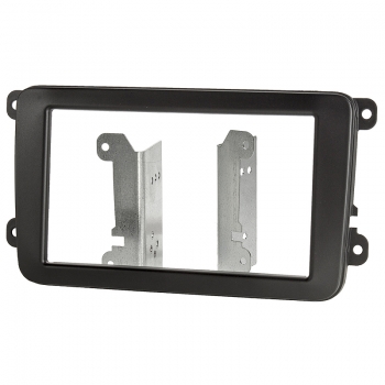 Radioblende VW Golf, Passat, Tiguan / Seat Leon / Skoda Octavia (2 DIN Einbauset HQ)