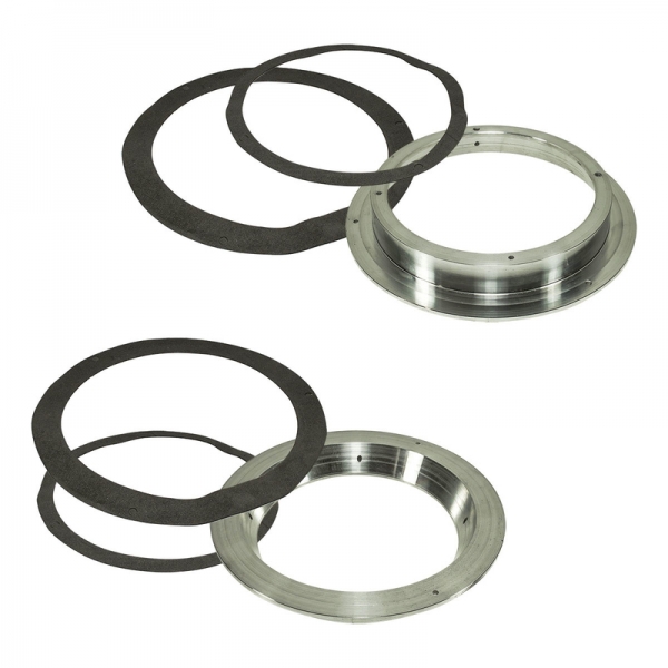 CHS Solid Lautsprecherringe 165mm (Aluminium, 22mm Höhe)