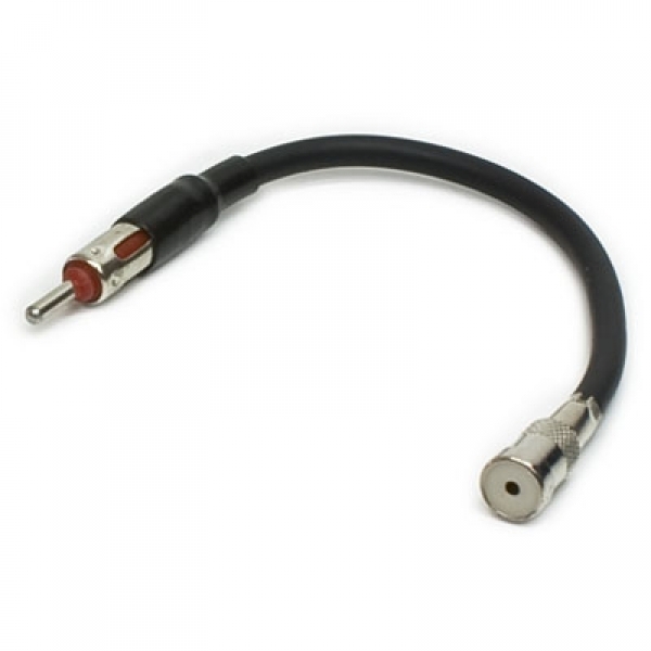Antennenadapter von ISO 50 OHM auf DIN 150 OHM mit Kabel