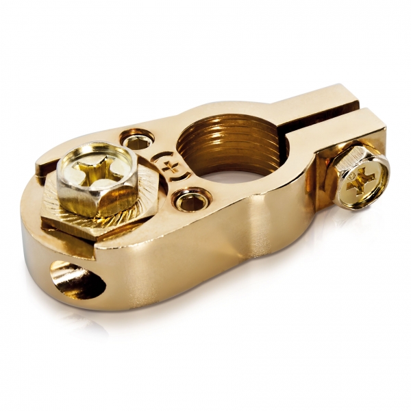 Sinuslive Batterieklemme Pluspol vergoldet