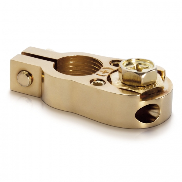 Sinuslive Batterieklemme Pluspol vergoldet