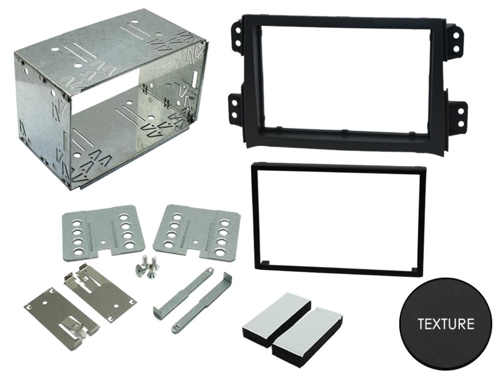 Radioblende Opel Agila ab 2008 (2 DIN Einbauset) (CT23VX20)