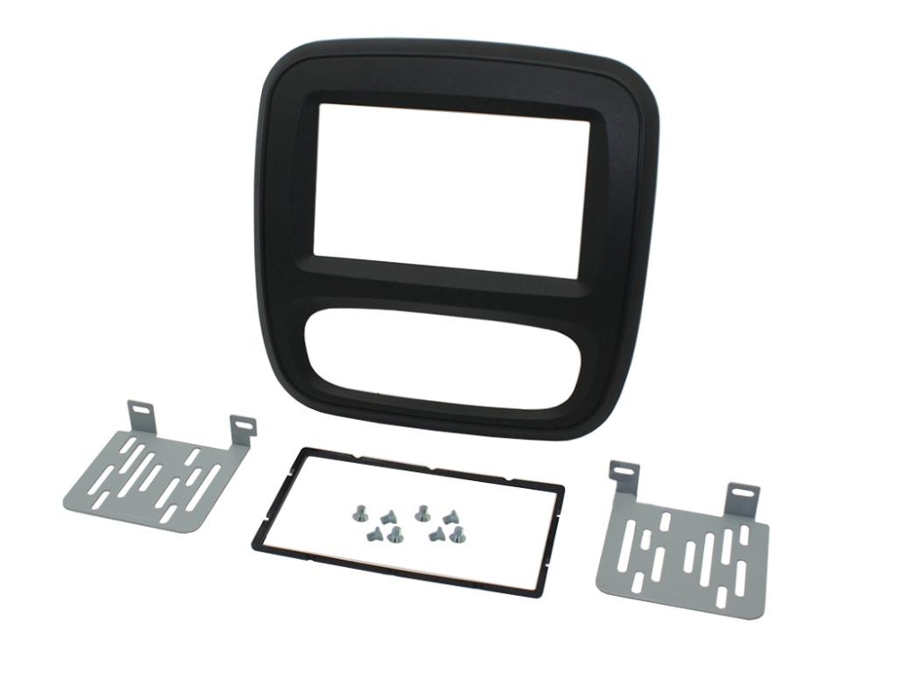 Radioblende Opel Vivaro ab 2014 mit manueller Klima (2 DIN Einbauset) (CT23VX49)
