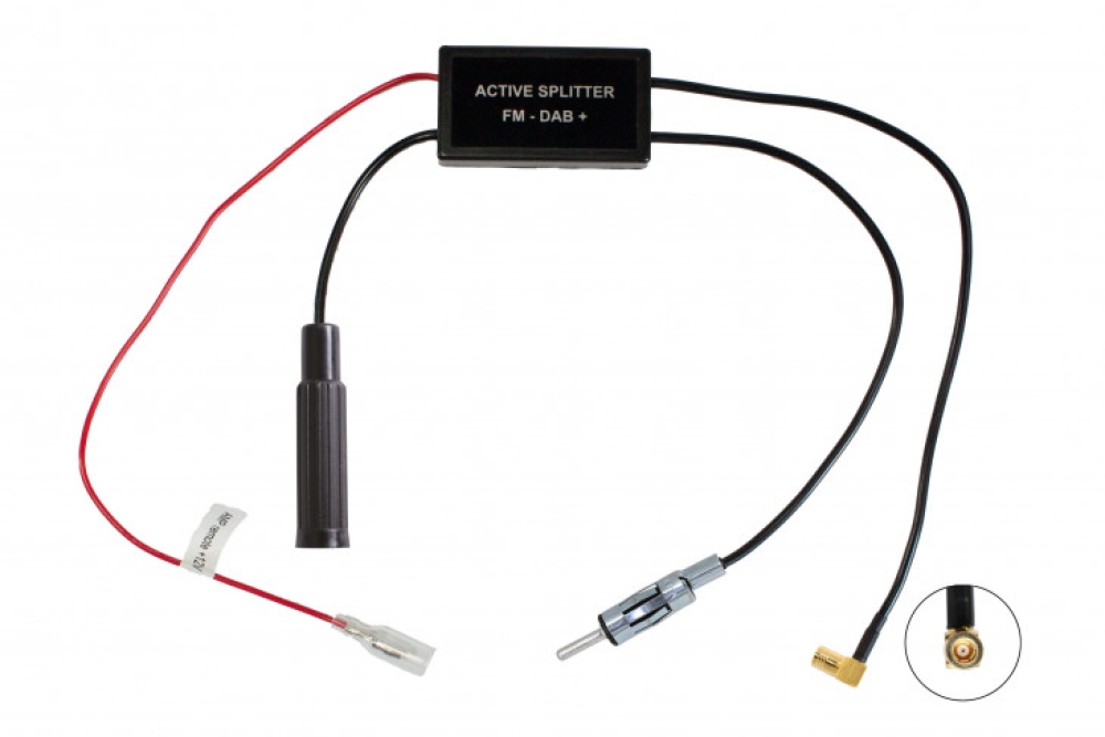 RTA 203.010P-0 | DAB+ / FM Splitter aktiv, DIN / DIN