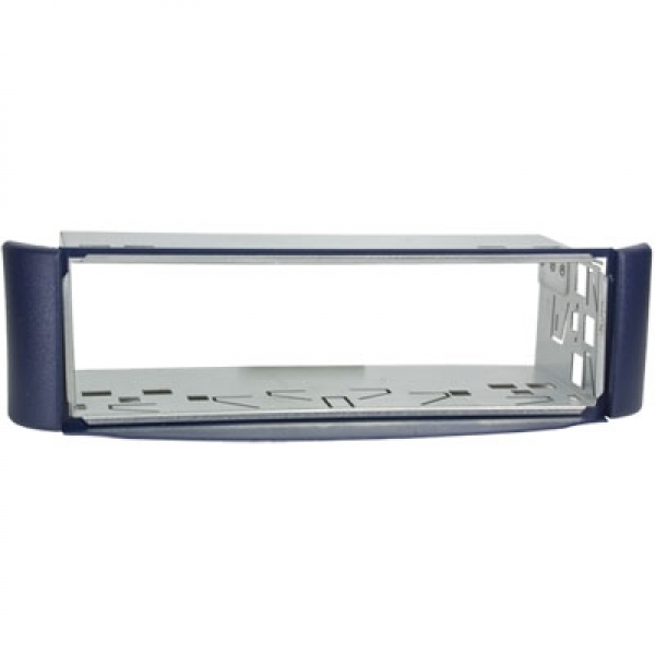 Radioblende Smart ForTwo 1998 bis 2007 blau mit Metallschacht (1 DIN)