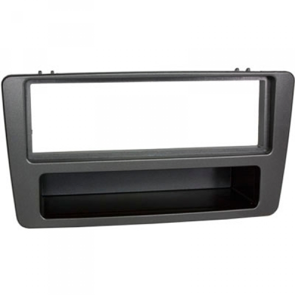Radioblende Honda Civic 2001 bis 2006 schwarz mit manueller Klimaanlage (1 DIN)