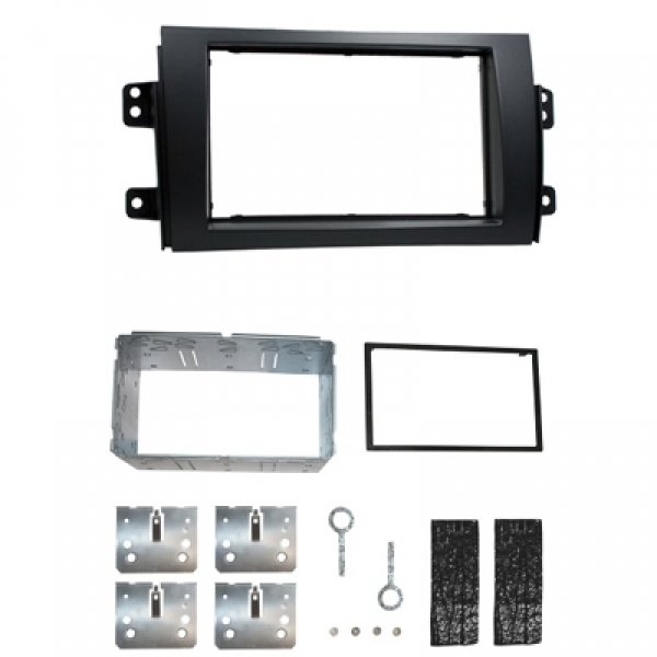Radioblende Fiat Sedici, Suzuki SX4 (2 DIN Einbauset) (CT23FT06)