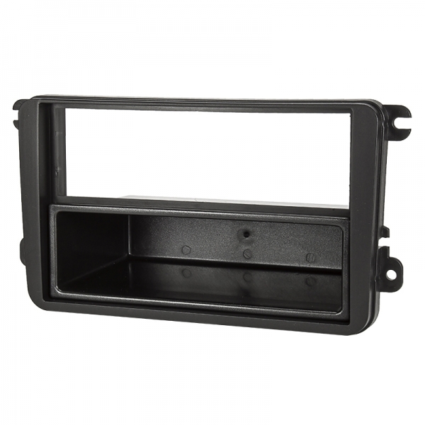 Radioblende VW Golf, Passat, Tiguan / Seat Leon / Skoda Octavia (1 DIN mit Ablagefach) (CT24VW03)
