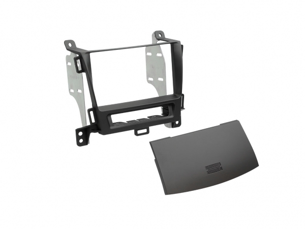 Radioblende Opel Zafira Tourer ab 2012 schwarz (2 DIN Einbauset)(CT23VX41)