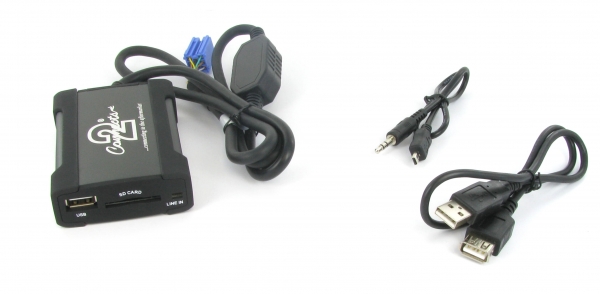 USB, SD, AUX Adapter Citroen VDO/Blaupunkt RD4 Radio