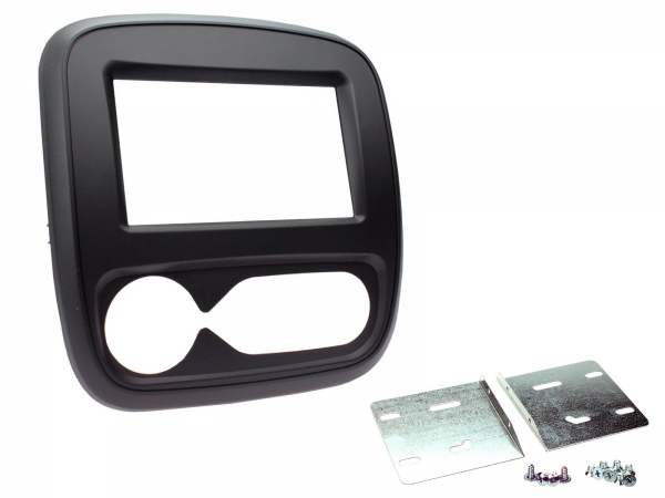 Radioblende Opel Vivaro ab 2014 mit automatischer Klima (2 DIN Einbauset) (CT23VX58)