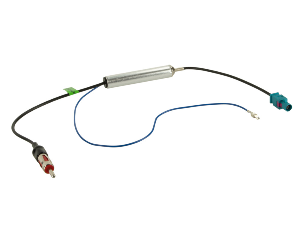 ACV 1524-03-1 | Antennenadapter Faka (m) auf DIN (m) mit 12V Phantomspeisung (LEONI Pro Serie)