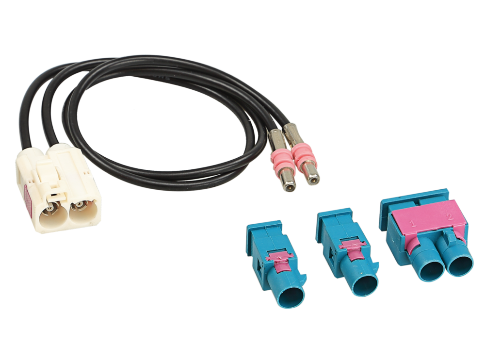 ACV 1524-24 | Antennenadapter Fakra (m) auf Doppelfakra B (f)