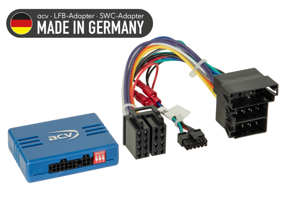 ACV 42a-1094-016 | Lenkradinterface Citroen / Fiat / Opel / Peugeot mit ISO mit Mini ISO analog