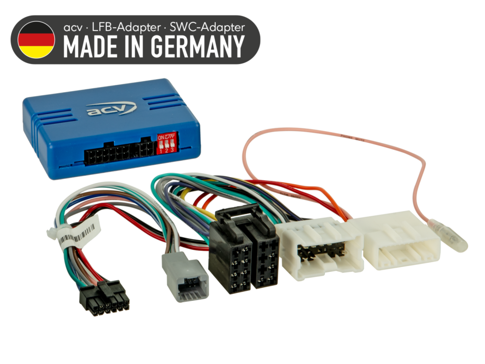 ACV 42a-1254-009 | Lenkradinterface Dacia / Fiat / Mercedes / Nissan / Opel / Renault (12 / 24 / 6 Pin)