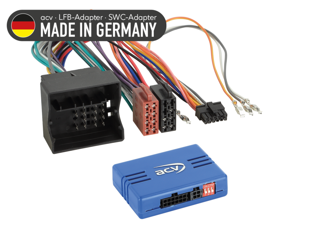 ACV 42a-1324-001 | Lenkradinterface Audi / Seat / Skoda / VW (Quadlock)