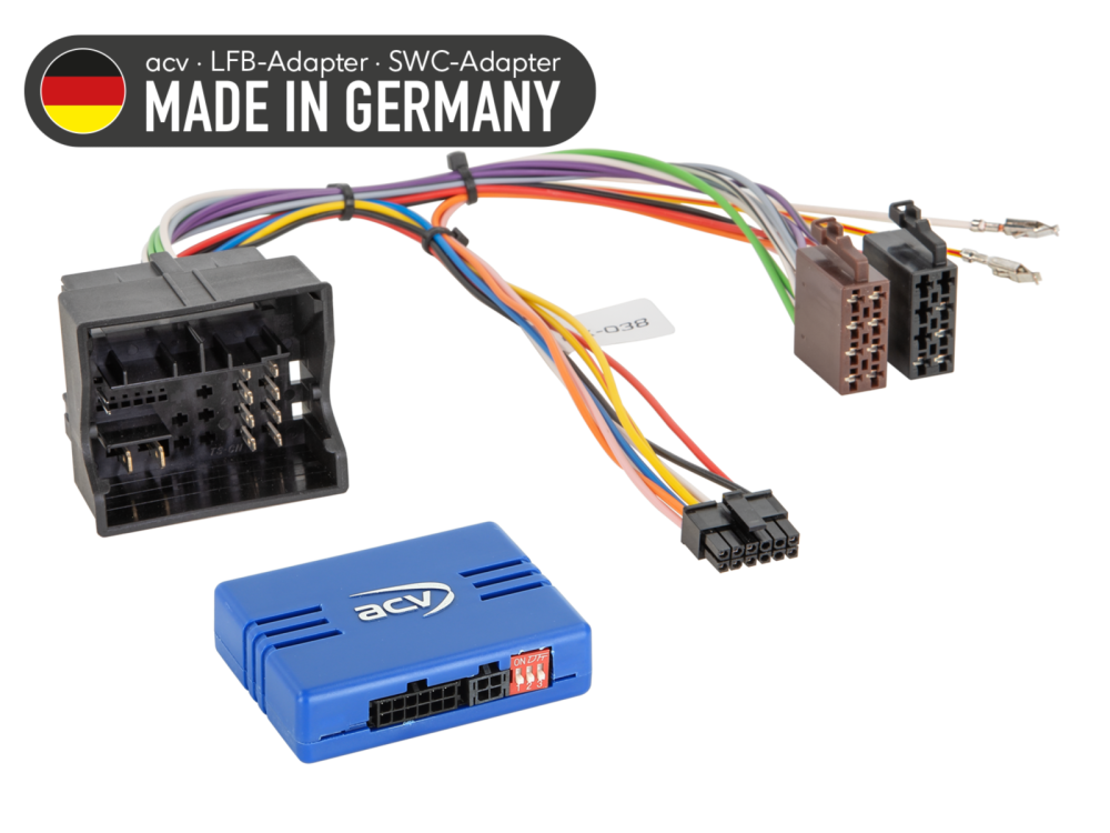 ACV 42a-1328-000 | Lenkradinterface Audi / MAN / Seat / Skoda / VW (52 Pin Quadlock)