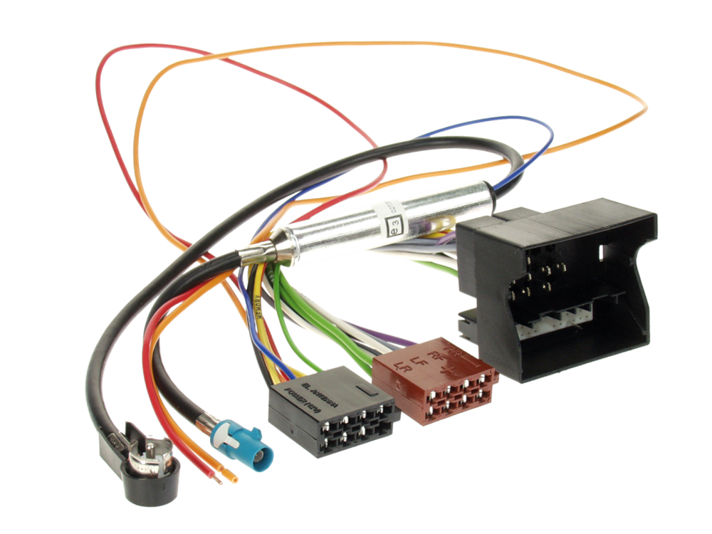 ACV 1230-45 | ISO Adapterkabel Opel mit Quadlock, inkl. Antennenadapter auf ISO