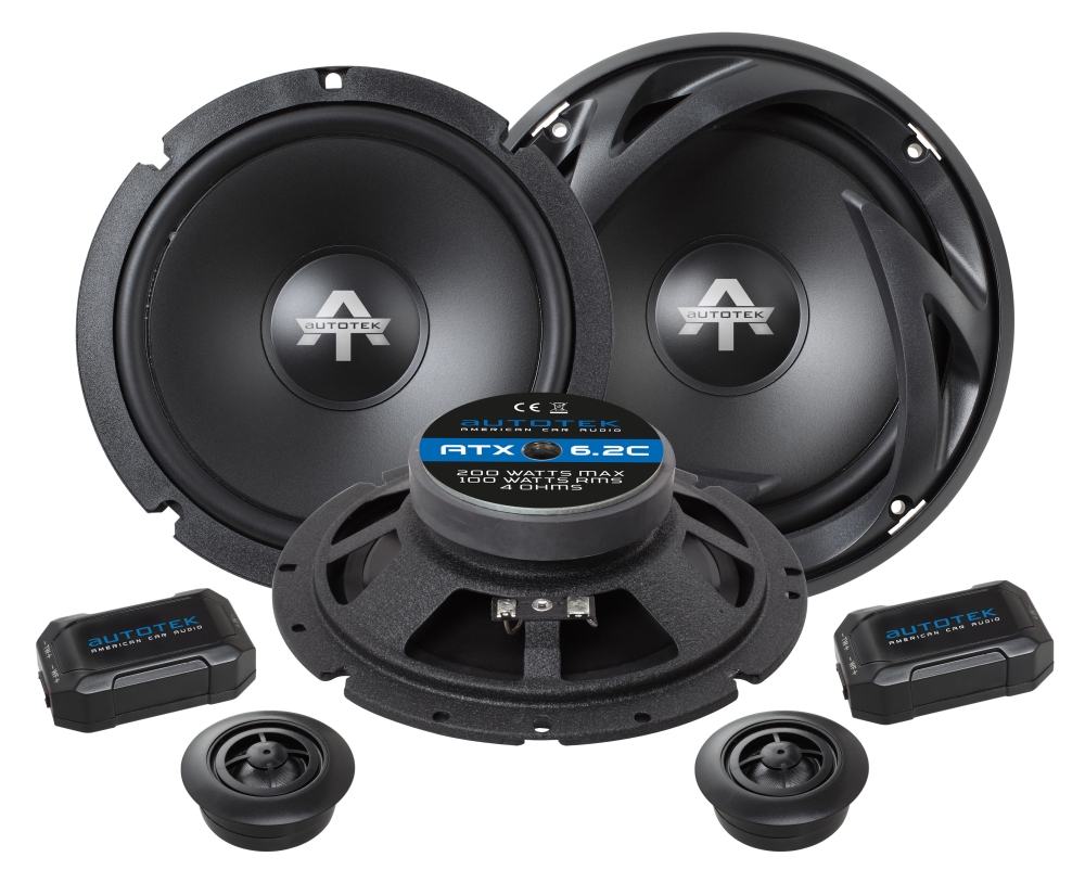 Autotek ATX 6.2C | 16.5 cm Komponentensystem
