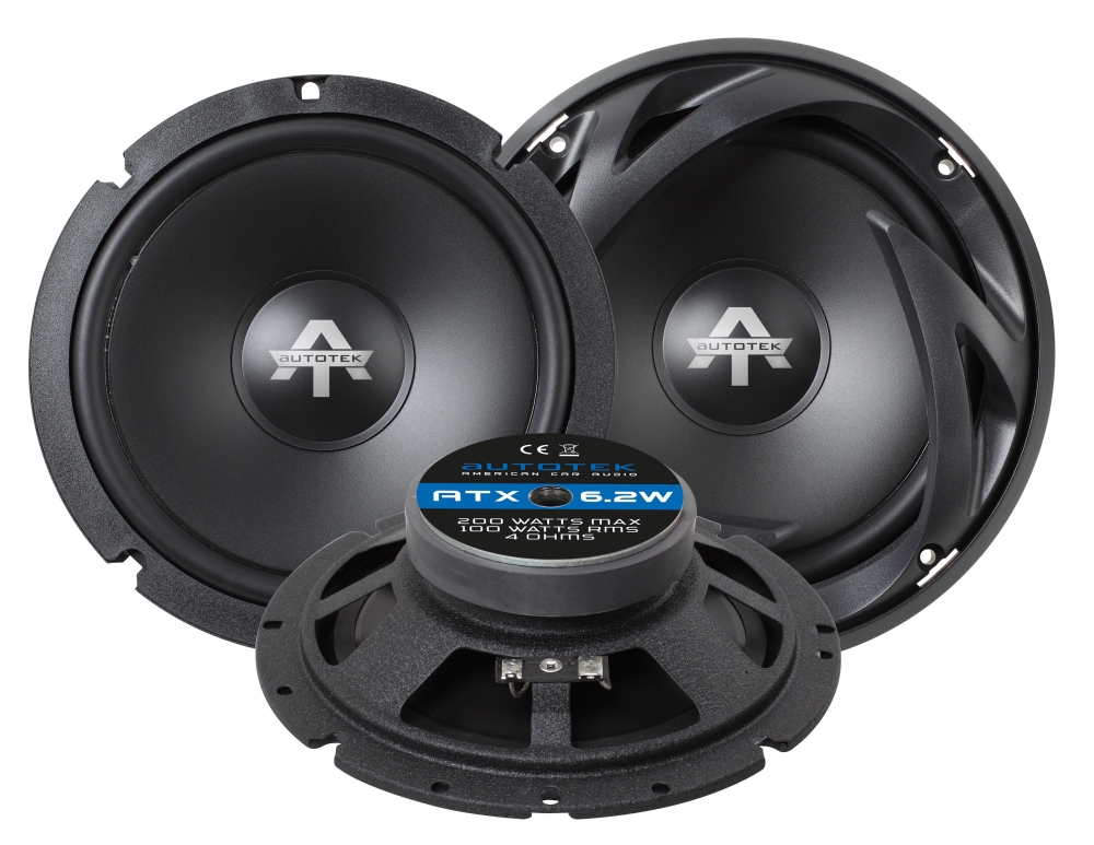 Autotek ATX 6.2W | 16.5 cm Tief-/Mitteltöner