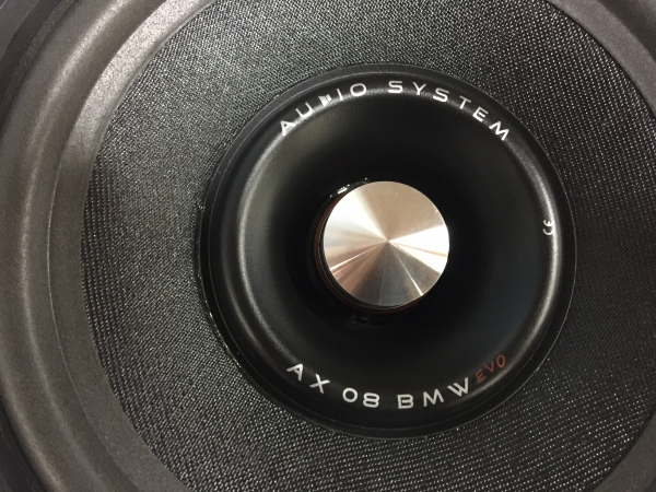 Audio System AX 08 BMW EVO | 20 cm Tieftöner für BMW