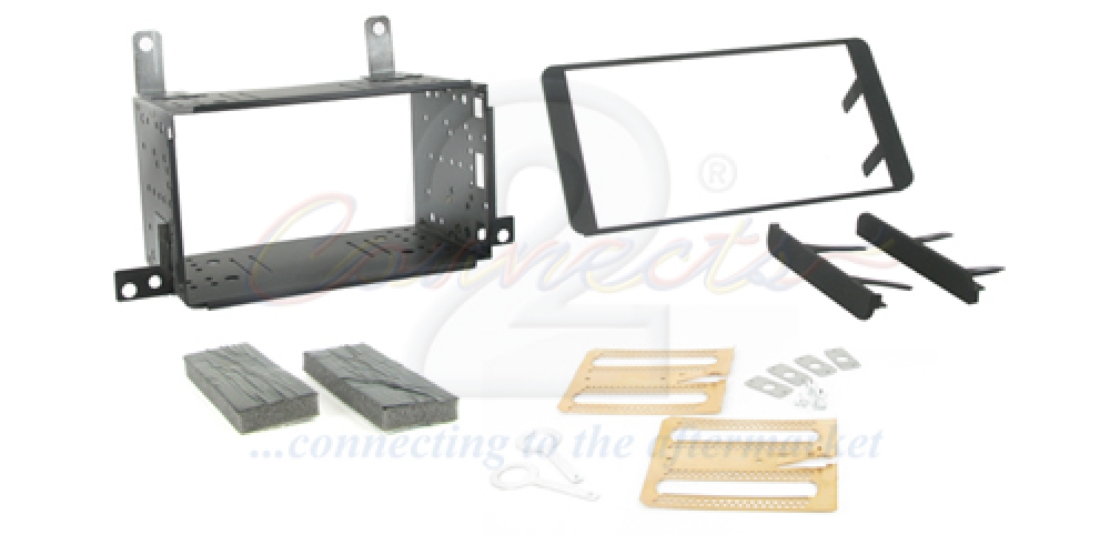 Radioblende Daihatsu Sirion, Subaru Justy ab 2008 (2 DIN Einbauset) (CT23SU03)