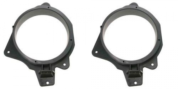 Lautsprecherringe Peugeot 207 2006 bis 2012 (165mm Heck) (CT25PE02)