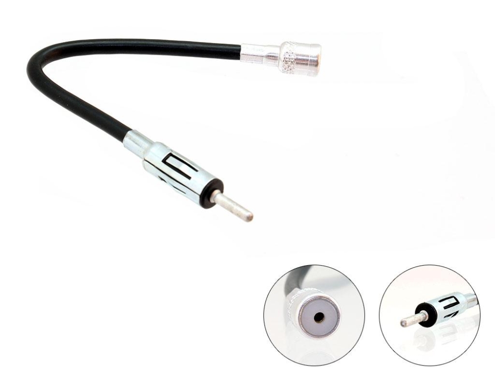 Antennenadapter ISO 50 Ohm auf DIN 150 Ohm (mit Kabel) (CT27AA67)