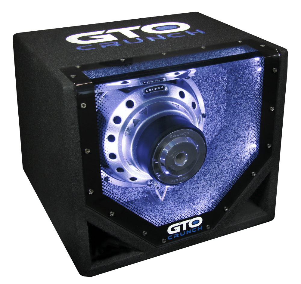 Crunch GTO10BP | 25 cm Bandpass Subwoofer