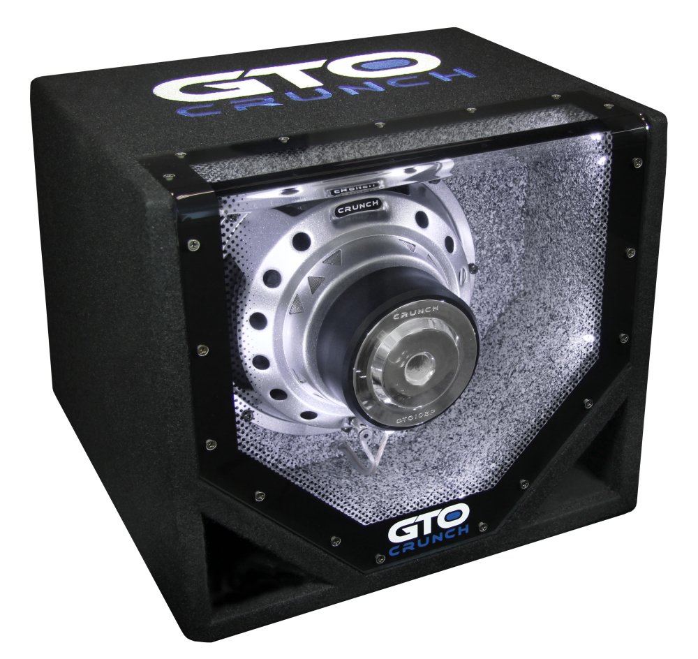 Crunch GTO10BP | 25 cm Bandpass Subwoofer