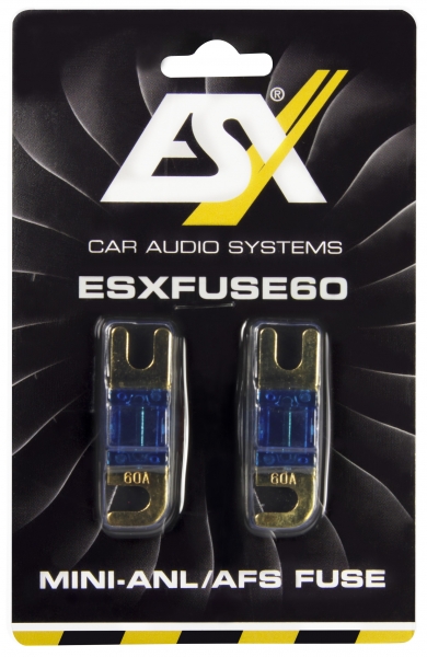 ESX FUSE60 | 60 A Mini-ANL Sicherung (2 Stück)