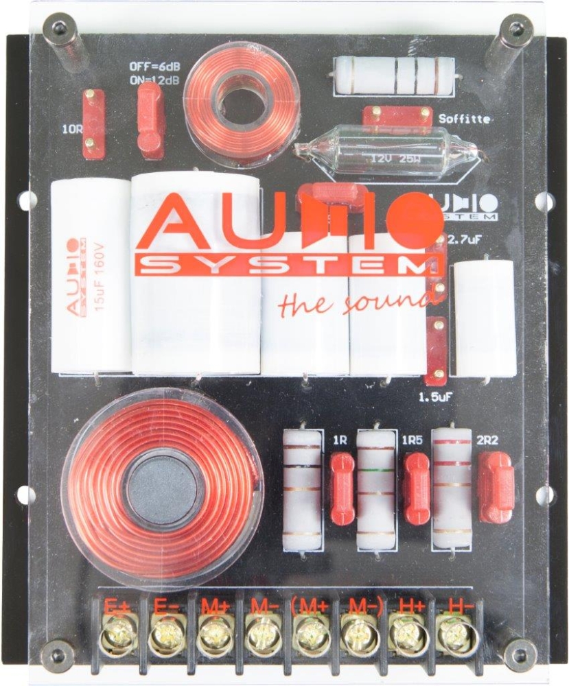 Audio System HX 165 DUST EVO 3 2-Wege 16.5cm Komponentensystem