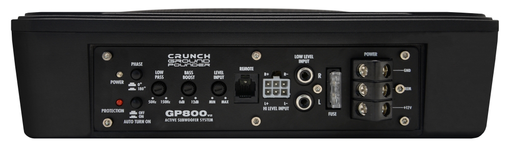 Crunch GP800V2 | 20 cm Aktiv-Subwoofer