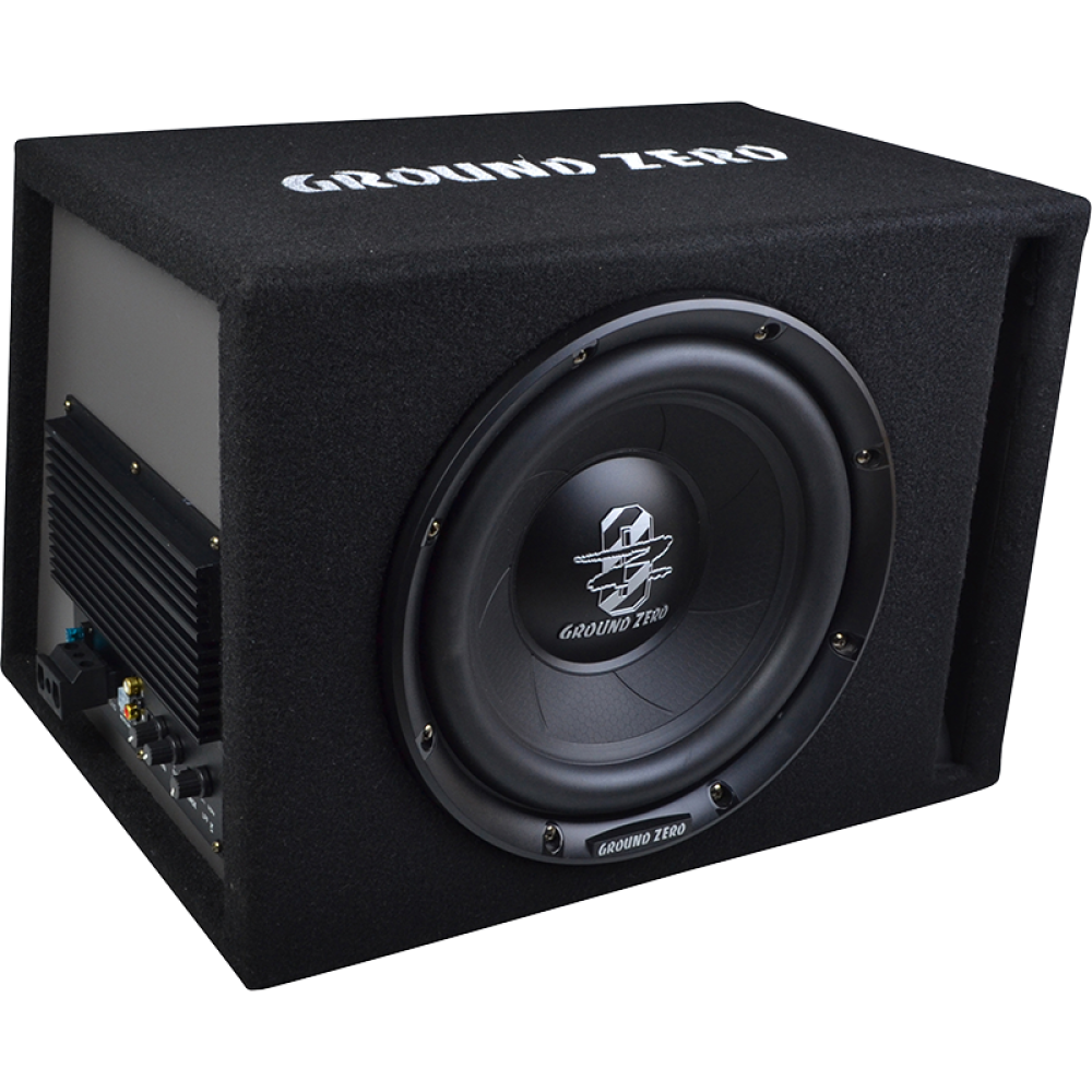 Ground Zero GZIB 25BR-ACT 25cm Bassreflex Aktiv-Subwoofer