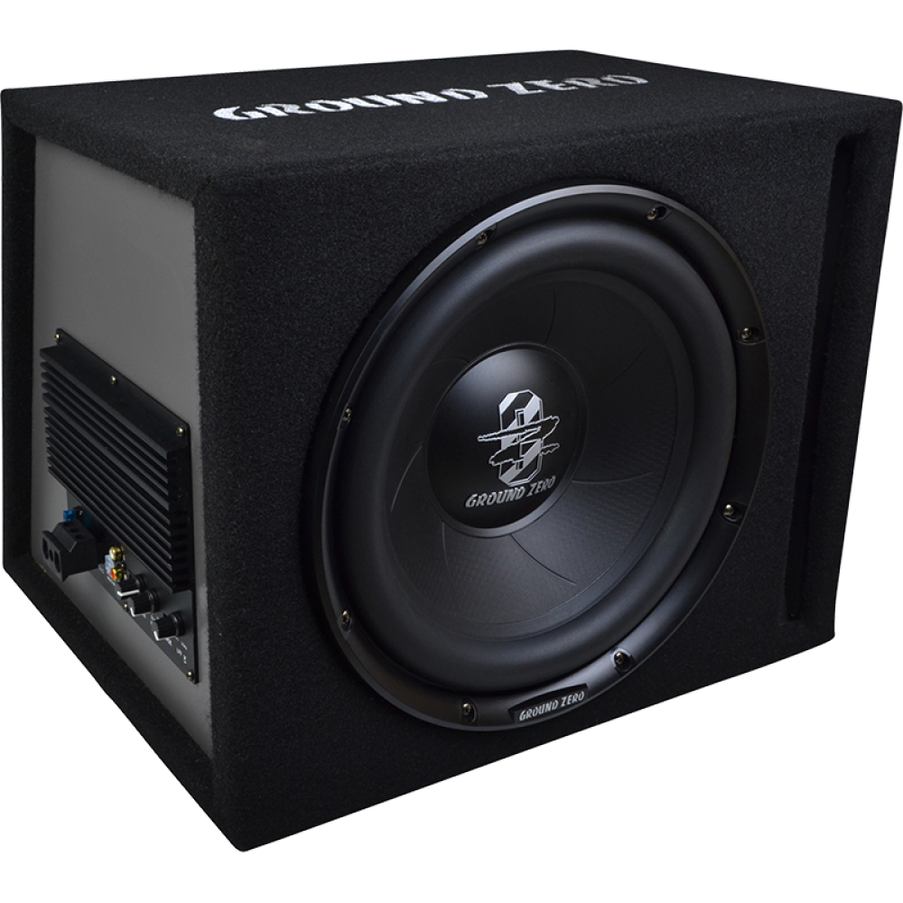 Ground Zero GZIB 30BR-ACT 30cm Bassreflex Aktiv-Subwoofer
