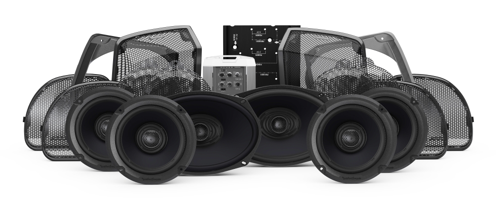 Rockford Fosgate HD14U-STAGE3 Kit für Harley Davidson