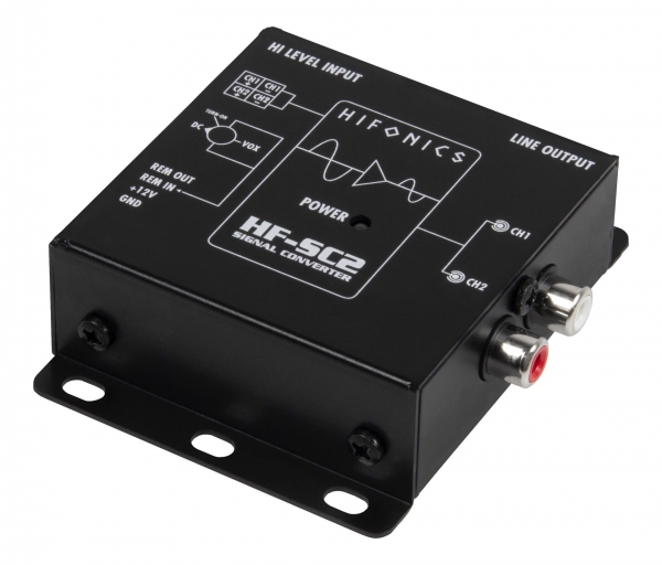 Hifonics HF-SC2 | 2-Kanal High-Low Converter (mit EPS)