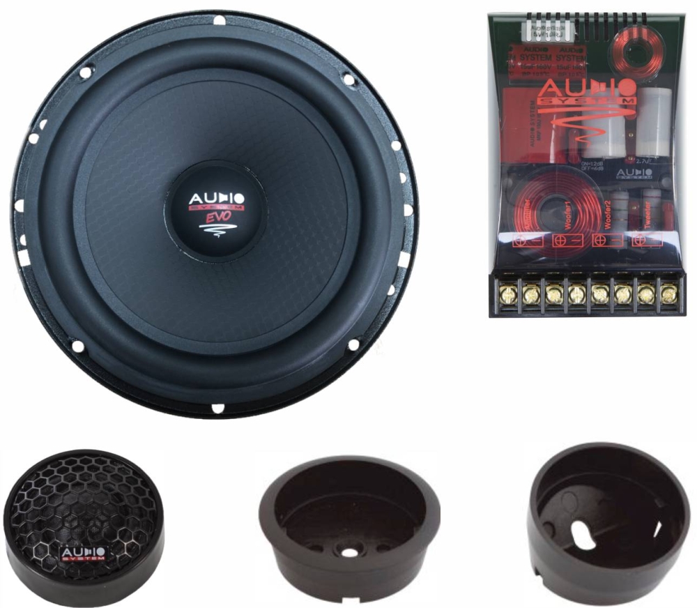 Audio System HX 165 SQ EVO 3 2-Wege 16.5cm Komponentensystem